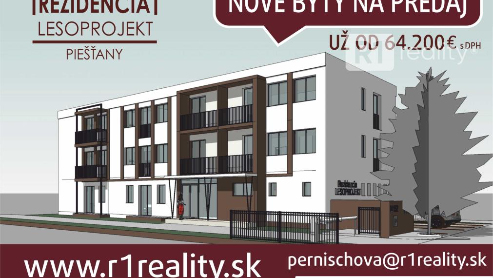 PREDANÉ  BYTY " LESOPROJEKT " Piešťany