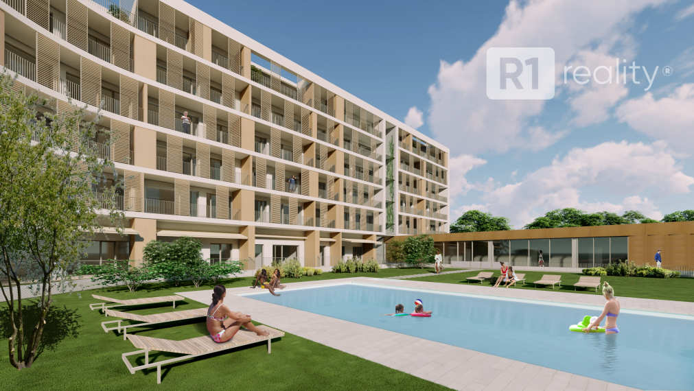 Nový 2-izbový apartmán A32 Blue Wave Riverside Piešťany