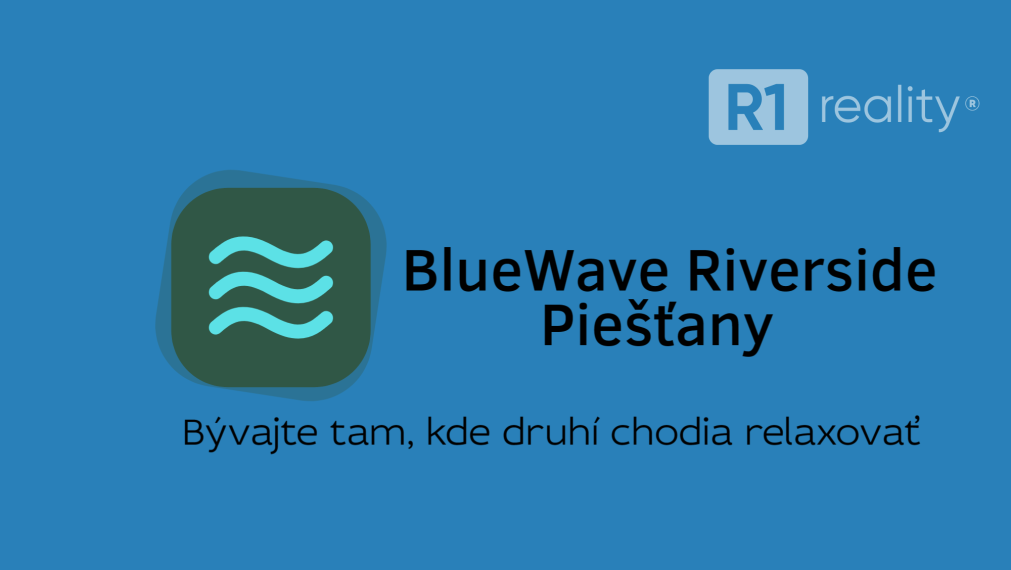 Novostavba 2-izbový apartmán A43 BlueWave Riverside Piešťany