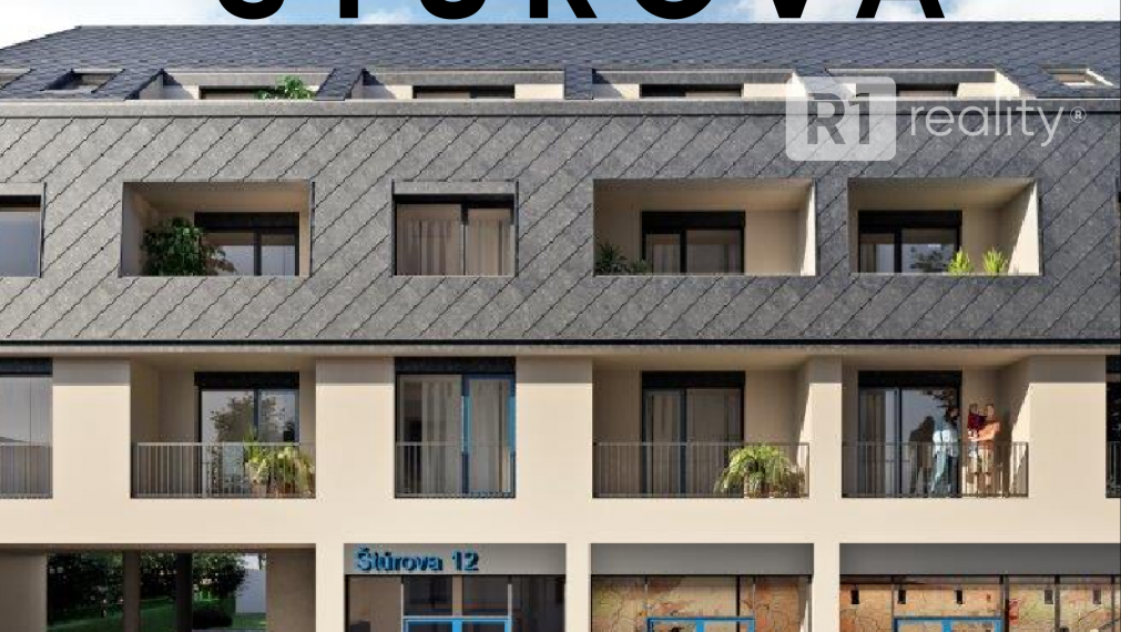 Nový obchodný priestor P2 v novostavbe Rezidencia Štúrova, Piešťany centrum