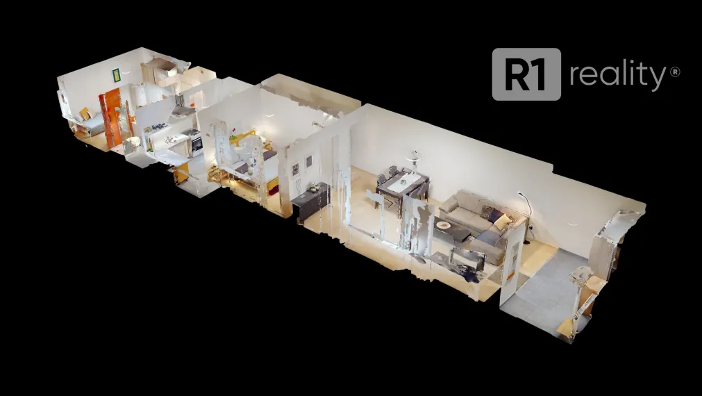 Na prenájom pekný 3 izbový byt v rodinnom dome so záhradou, 72 m2 / Banka