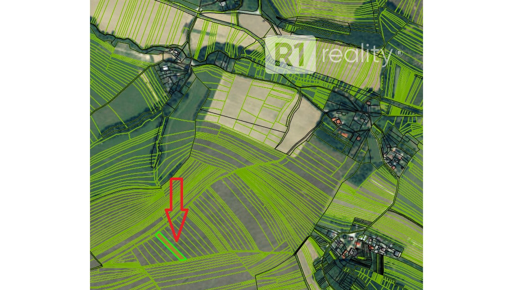 Orná pôda 7 800 m2, k.ú. Jablonka, okres Myjava