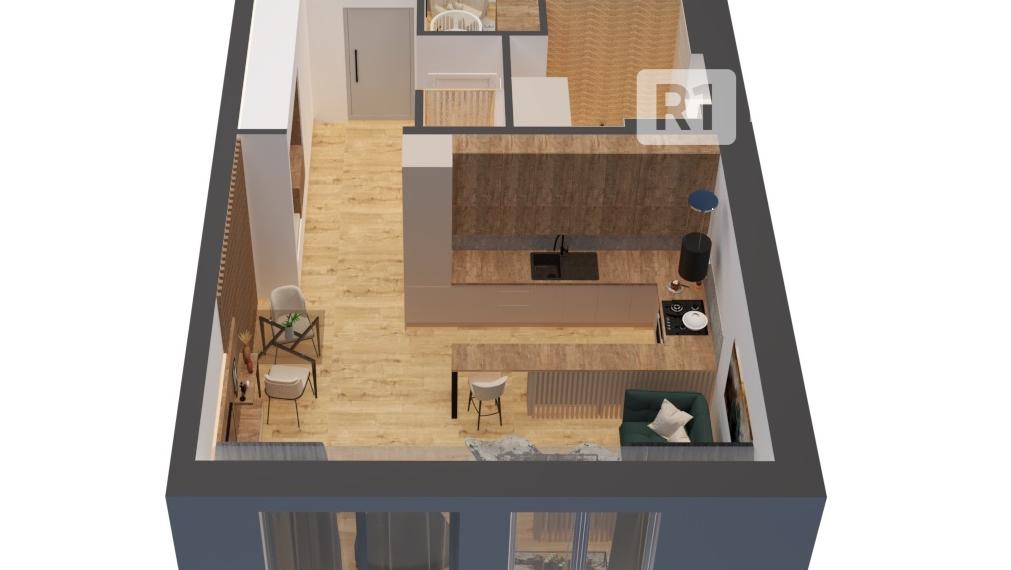 Nadštandardný 2 izb. byt / Banka Spa Piešťany