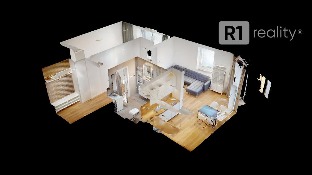 Jedinečný 2 izbový byt 53,2 m2 +2 x balkón, parking, Piešťany-centrum