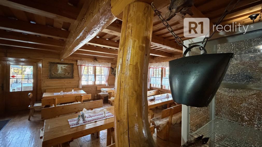 Kompletne vybavená reštaurácia KOLIBA 140 m2 + služobný byt 90 m2 na brehu jazera Sĺňava, okr.Piešťany