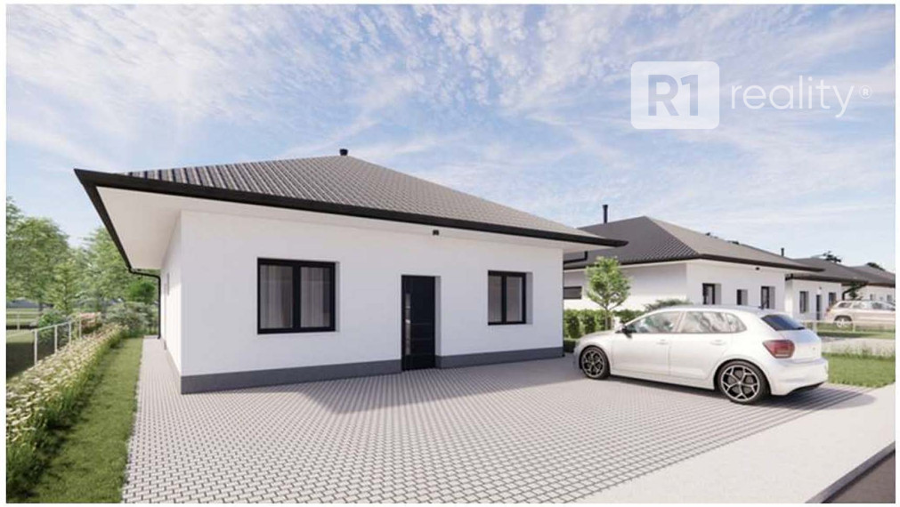 R1DOPORUČUJE / NOVOSTAVBU 4 izbový rodinný dom | Prašník pri Piešťanoch