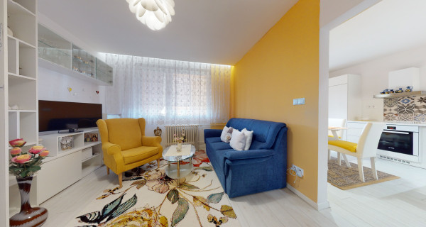 Nádherný 1 izbový byt 37 m2 po kompletnej rekonštrukcii, výťah, balkón, Piešťany-JUH