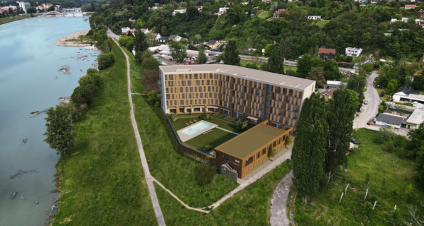 Nový 1-izbový apartmán A24 BlueWave Riverside Piešťany
