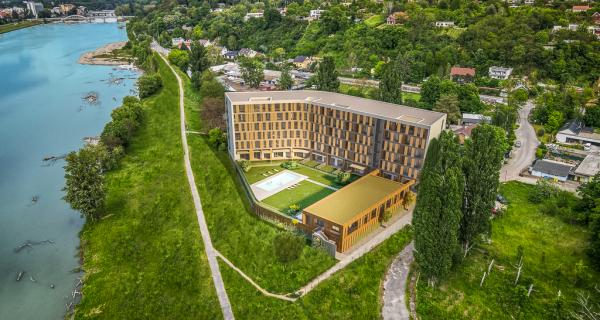REZERVOVANE Novostavba 1-izbový apartmán s predzáhradkou, A4 Blue Wave Riverside Piešťany