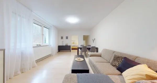 Na prenájom pekný 3 izbový byt v rodinnom dome so záhradou, 72 m2 / Banka