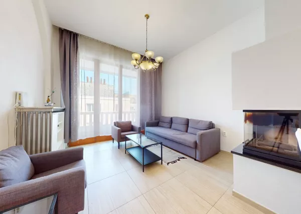 PRENAJATÉ Pekný, zariadený s krbom 2 izb. byt / ul. Gorkého, Bratislava