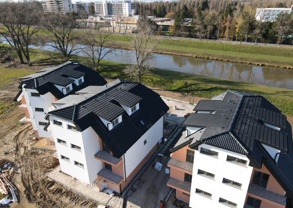 Exkluzívny 4 izb. mezonet s výhľadom na kúpele RiverResort 4AA / Piešťany Banka